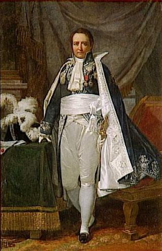 Baron Jean-Baptiste Regnault Portrait of Jean-Pierre Bachasson, comte de Montalivet oil painting image